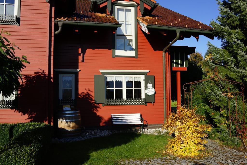 Ferienwohnung Romantik Im Roten Haus Füssen Εξωτερικό φωτογραφία