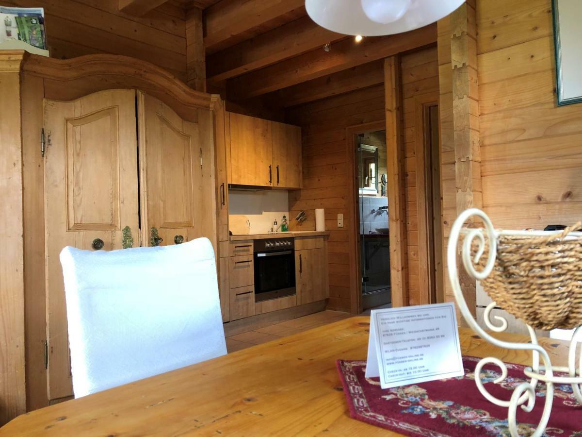 Ferienwohnung Romantik Im Roten Haus Füssen Εξωτερικό φωτογραφία